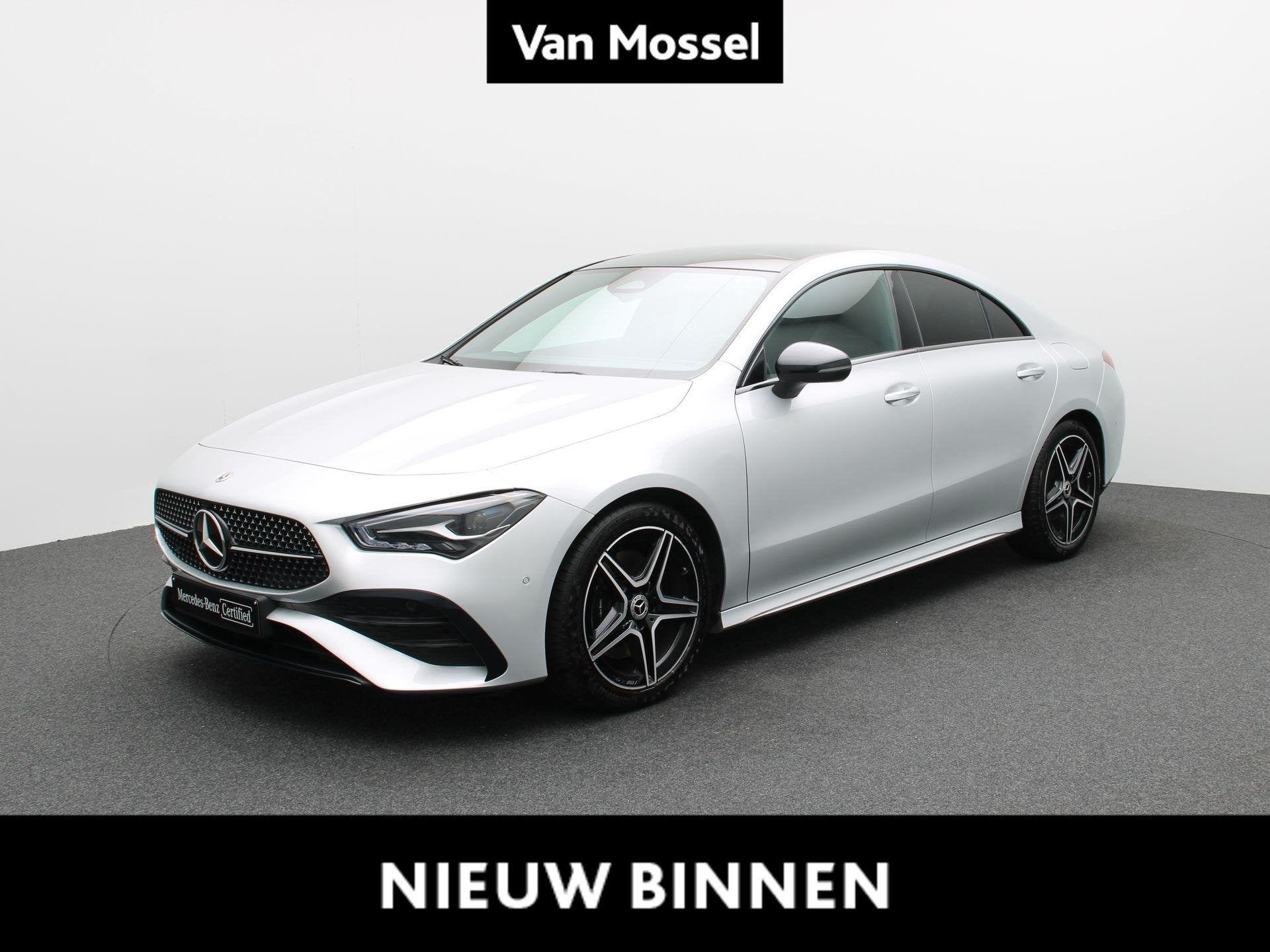 Mercedes-Benz CLA-Klasse 200 AMG Line Coupé + LEDER + PANOR, Autos, Achat, 4 portes, Entreprise, 1435 kg