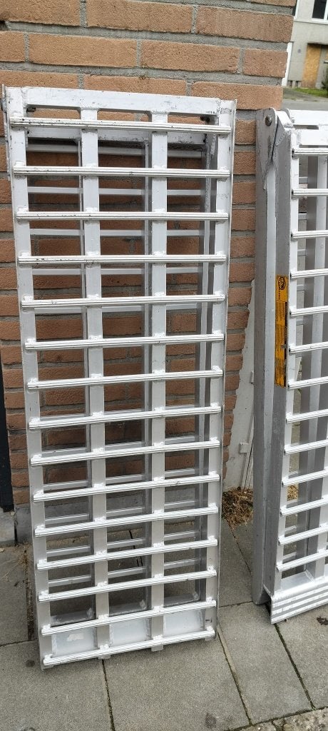 oprijplaten omvouwbaar, Auto diversen, Aanhangwagen-onderdelen, Ophalen of Verzenden, Zo goed als nieuw