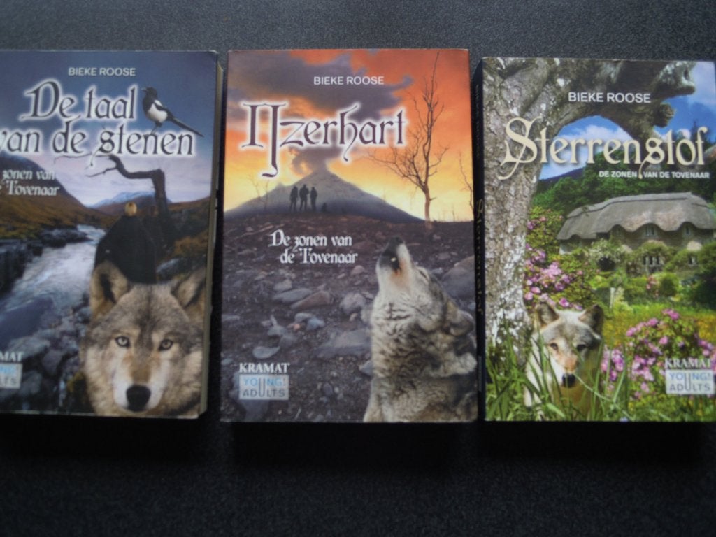 Spannende trilogie voor de jeugd Bieke Roose, Boeken, Fantasy, Ophalen of Verzenden