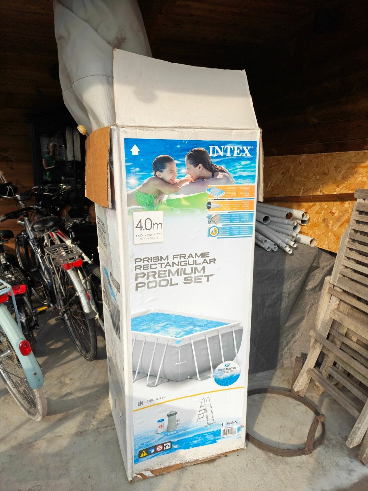 Zwembad intex, Tuin en Terras, Ophalen