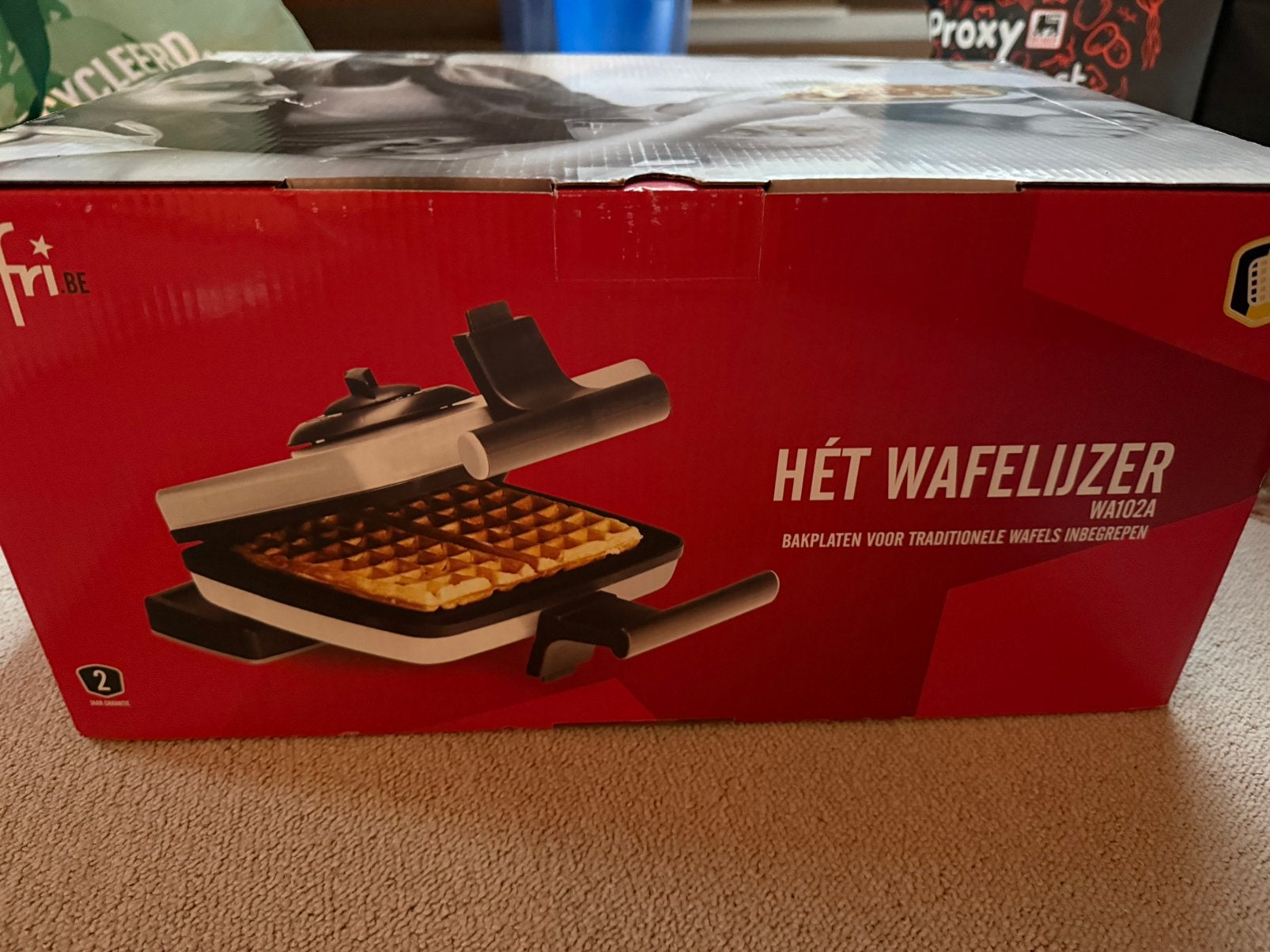 Frifri Wafelijzer Cool Touch WA102A - nieuw, Ophalen of Verzenden, Nieuw