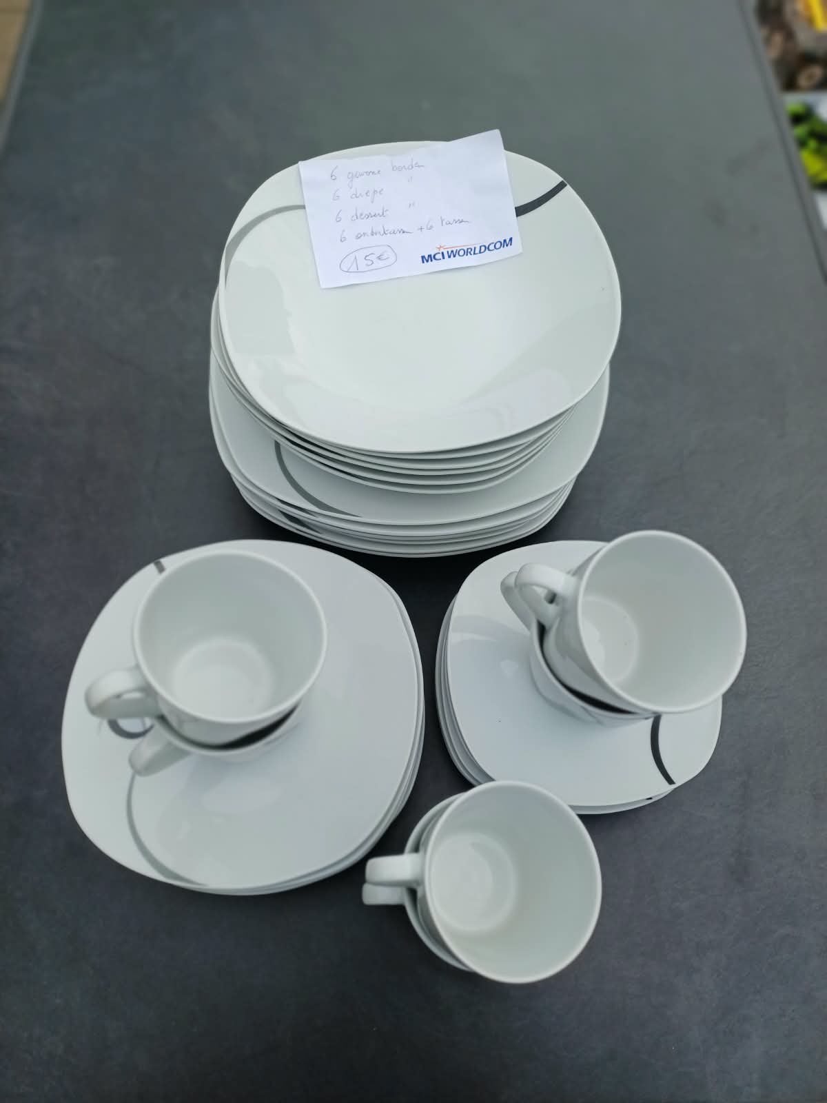 Servies, Ophalen, Bord(en)