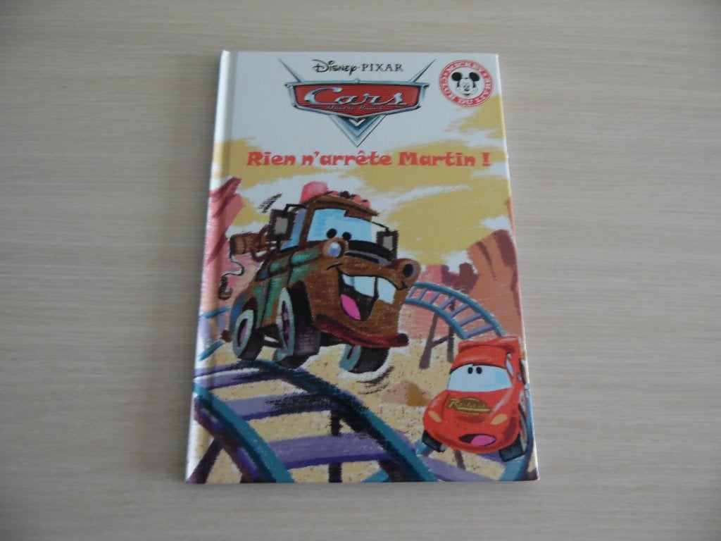 CARS  RIEN N'ARRÊTE MARTIN !   MICKEY CLUB DU LIVRE, Garçon ou Fille, Enlèvement ou Envoi, Fiction général, Collection DISNEY CINEMA