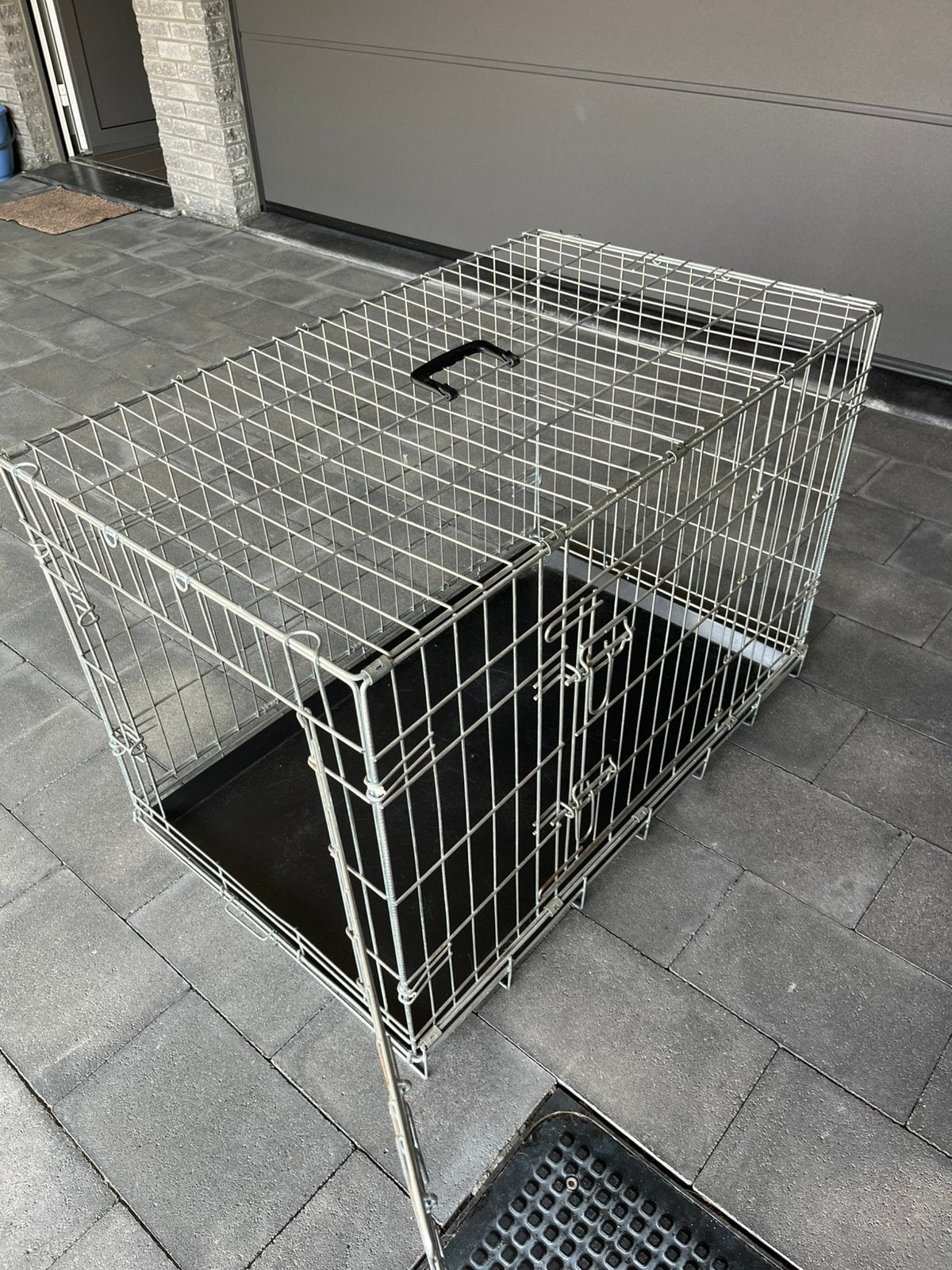 Hondenbench stevig, Dieren en Toebehoren, Hondenbenches, Ophalen, Gebruikt
