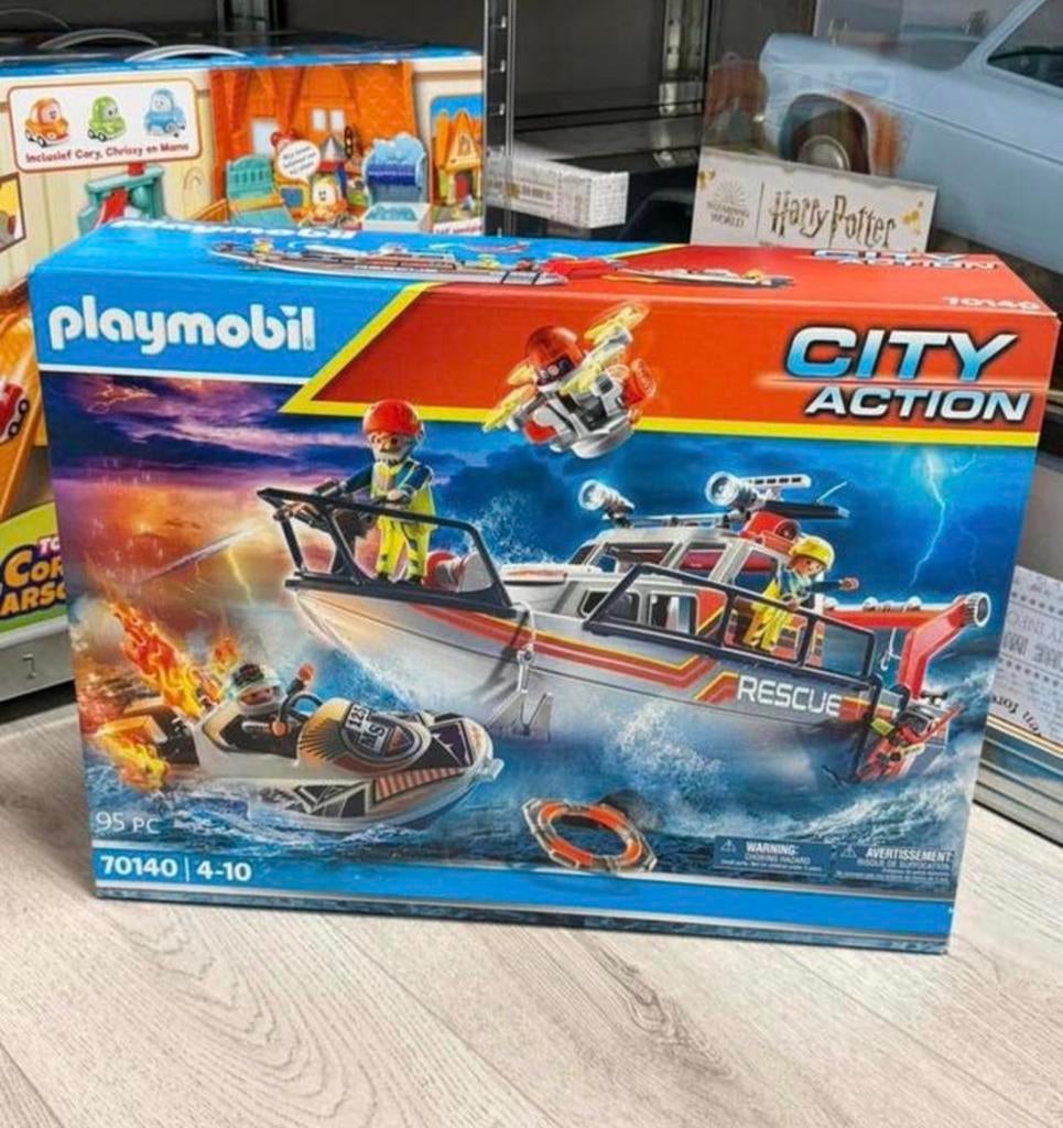 PLAYMOBIL City Action Sea Rescue avec canot sauvetage 70140, Enlèvement ou Envoi, Neuf, Ensemble complet