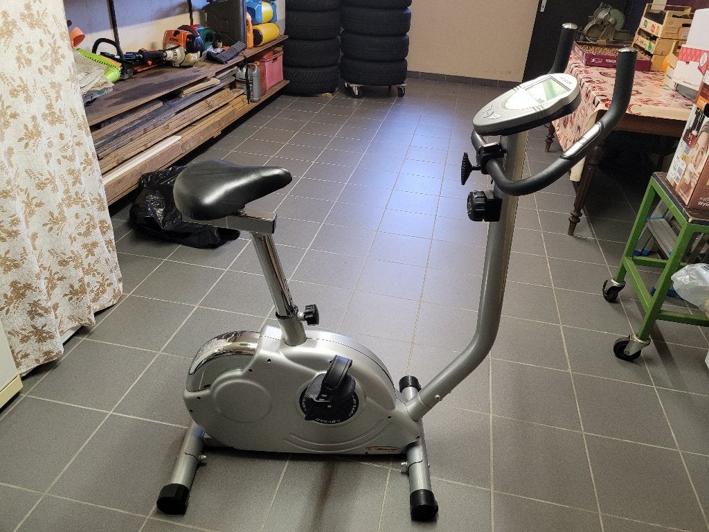 Vélo appartement Dunlop, Enlèvement, Utilisé, Métal, Vélo d'appartement