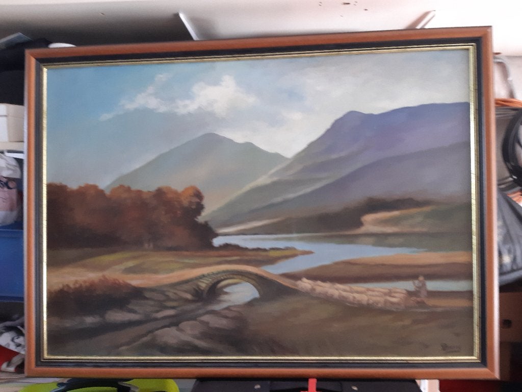 Mooie oude schilderij --- Perfecte staat, Ophalen