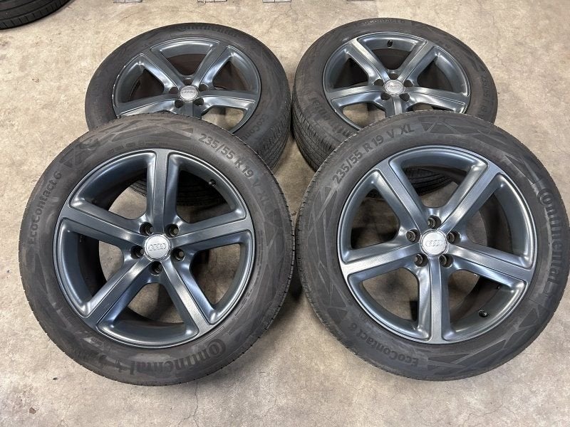 19 inch  originele Audi Q5 SQ5 velgen + zomerbanden, 19 inch, Gebruikt, -, -