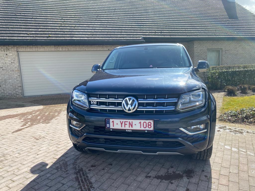 Amarok v6, Euro 6, Blauw, Leder, Particulier