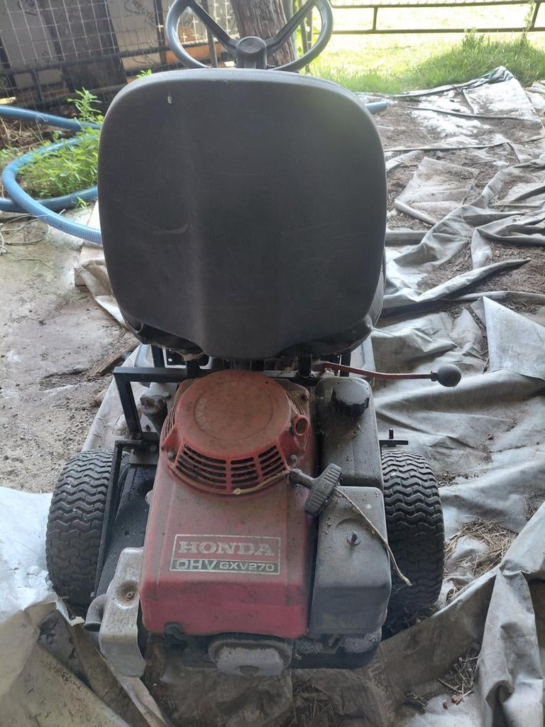 Zitmaaier gocart, Ophalen