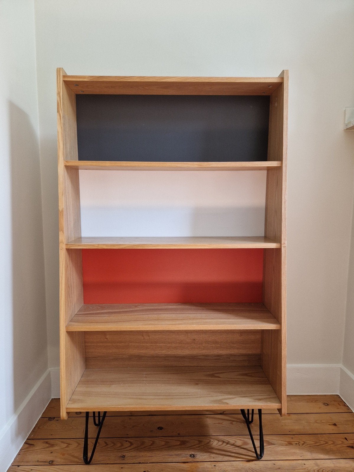 Houten meubelset: boekenkast, ladekast & tv-kast, Enlèvement