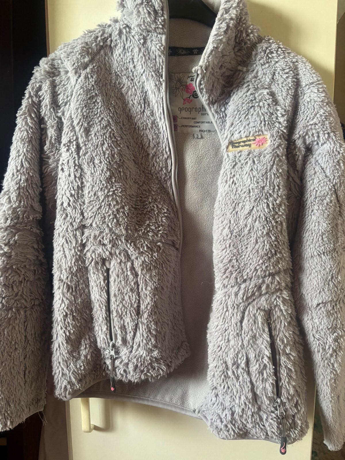 veste polaire, Taille 38/40 (M), Gris, Enlèvement ou Envoi, Comme neuf