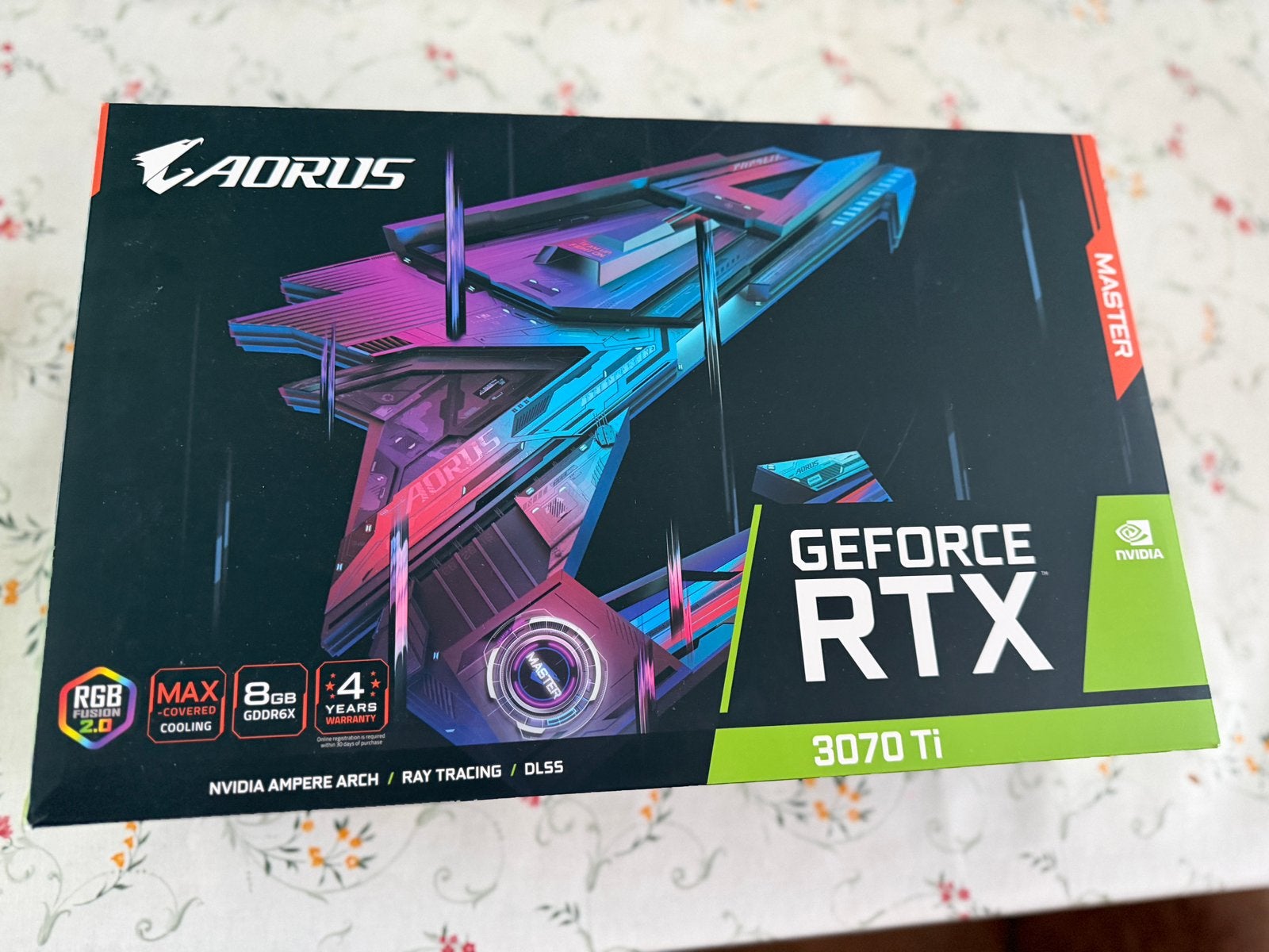 RTX 3070TI Aorus Master, Computers en Software, Videokaarten, Ophalen, Zo goed als nieuw