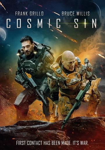 Cosmic Sin (2021) Dvd Bruce Willis, Frank Grillo, À partir de 12 ans, Enlèvement ou Envoi, Action