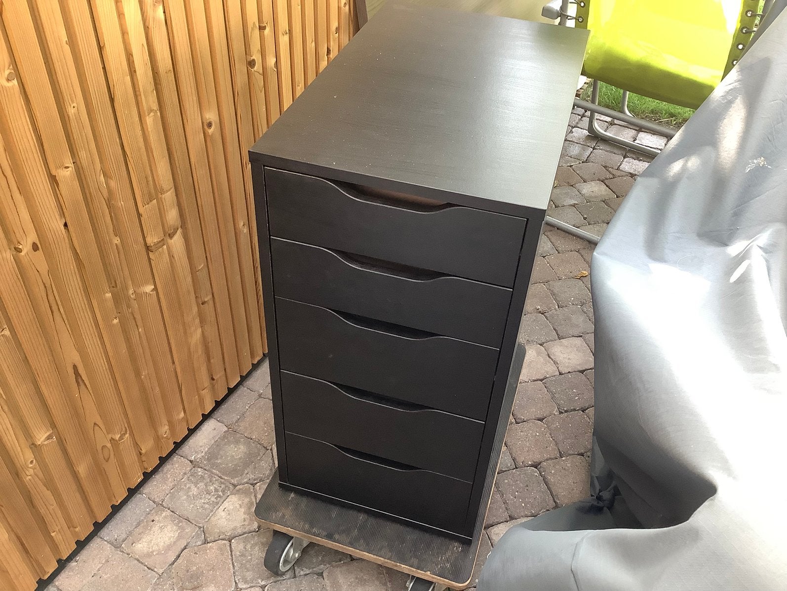 Lade kast 5 lades, Huis en Inrichting, Bureaus, Ophalen, Gebruikt, Bureau-kast combinatie