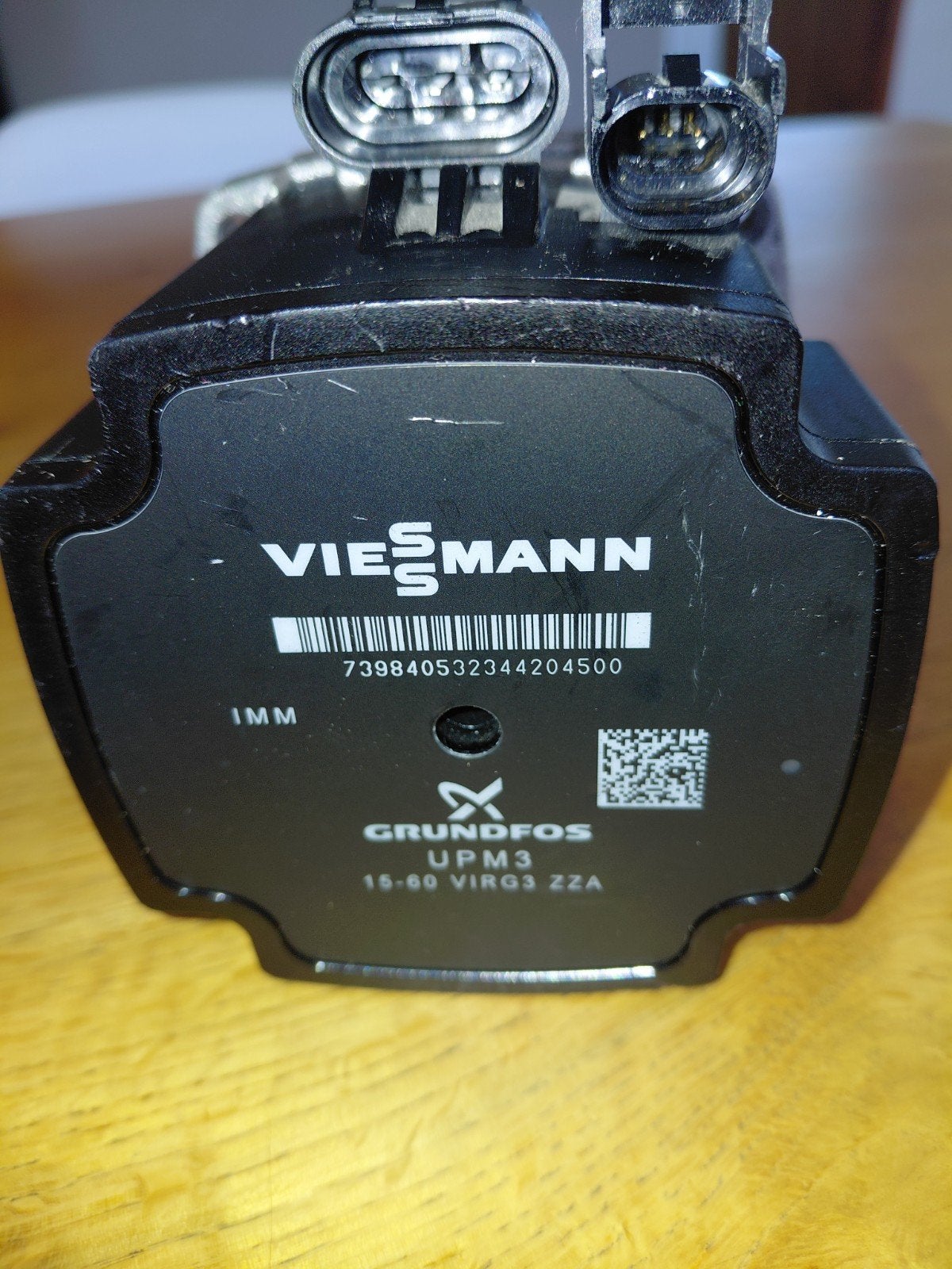 Een Viessmann Grundfos pomp UPM3 15-60 VIRG3 ZZA, Enlèvement