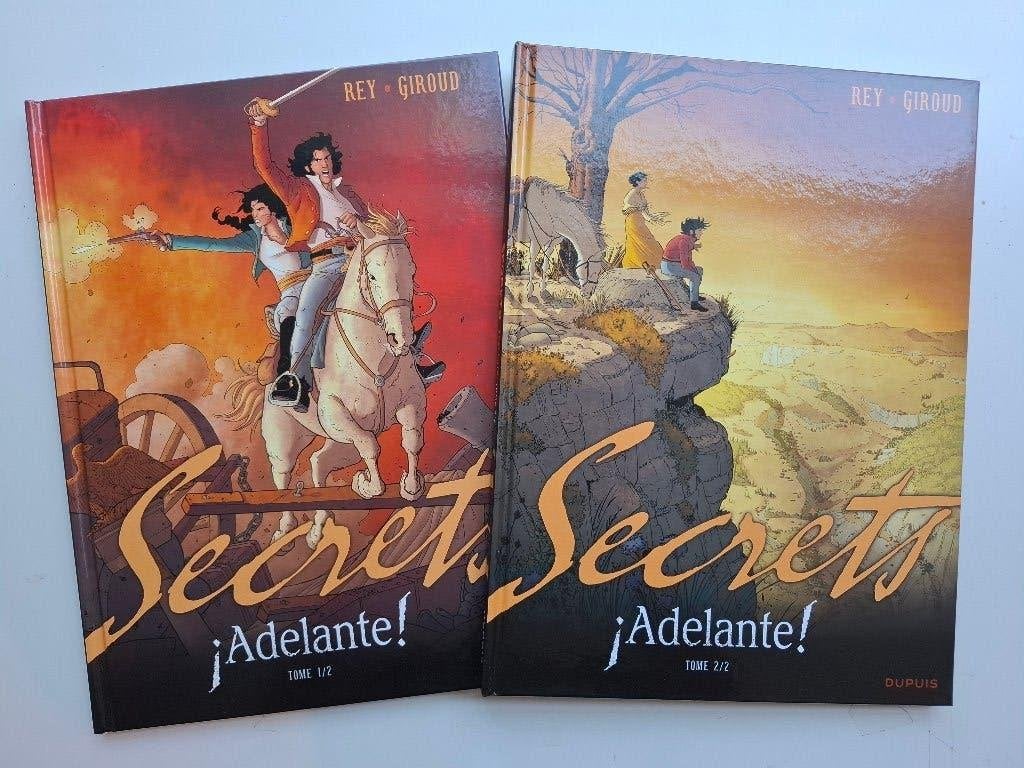 SECRETS ADELANTE! TOMES 1 ET 2 SERIE COMPLETE TBE TOUS EO, Boeken, Stripverhalen, Zo goed als nieuw, Complete serie of reeks, Ophalen of Verzenden
