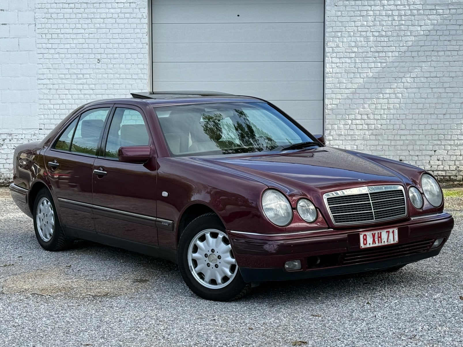 Mercedes E 200 Elegance*1996*Zonnedak*Ancestor*, Auto's, 100 kW, Leder, Bruin, Particulier