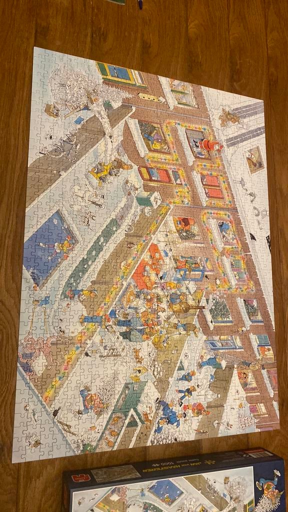 jVH kerstavond.1000 stuks., Ophalen, Zo goed als nieuw