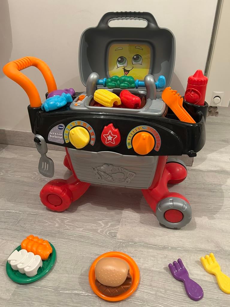 Vtech gril en leer barbecue, Ophalen of Verzenden, Zo goed als nieuw