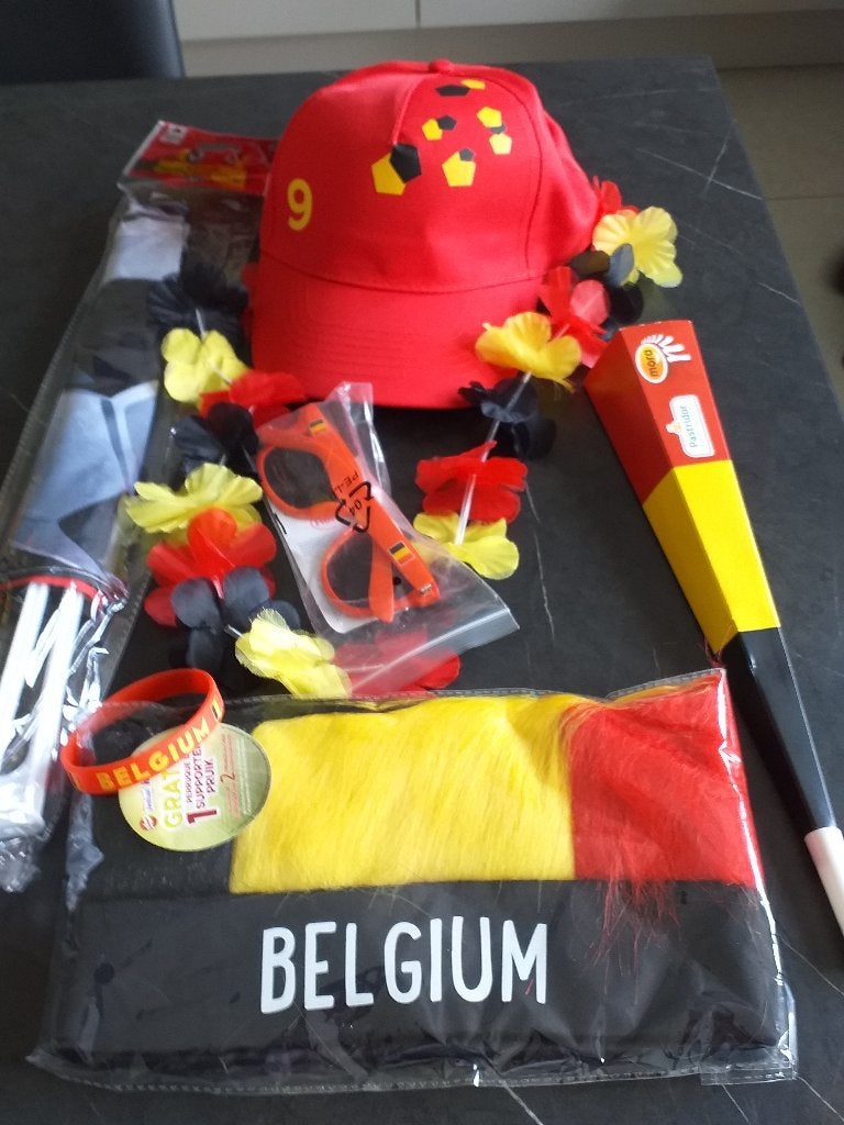 Set van 8 stuks voor fans van de Rode Duivels, Ophalen of Verzenden, Nieuw, Overige typen