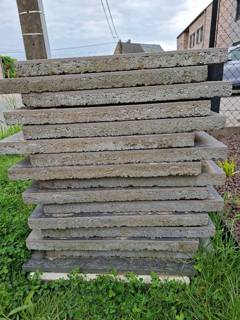 Terrastegels, Tuin en Terras, Ophalen, 5 tot 10 m², Zo goed als nieuw, Beton