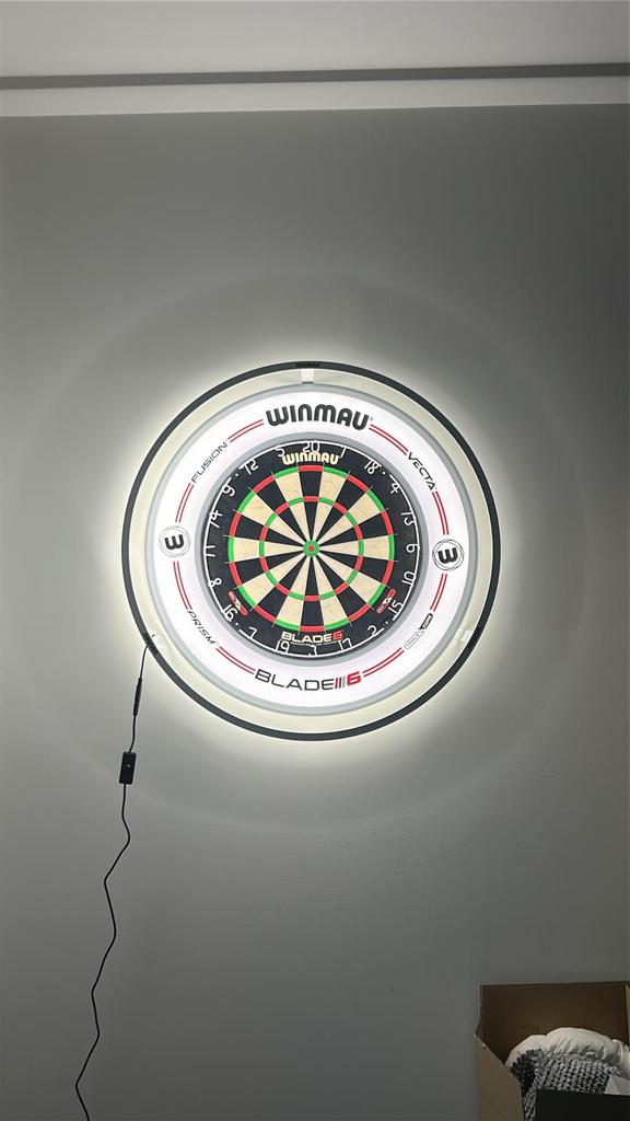 dartsset NIEUW, Enlèvement, Comme neuf, Cible de fléchettes avec fléchettes