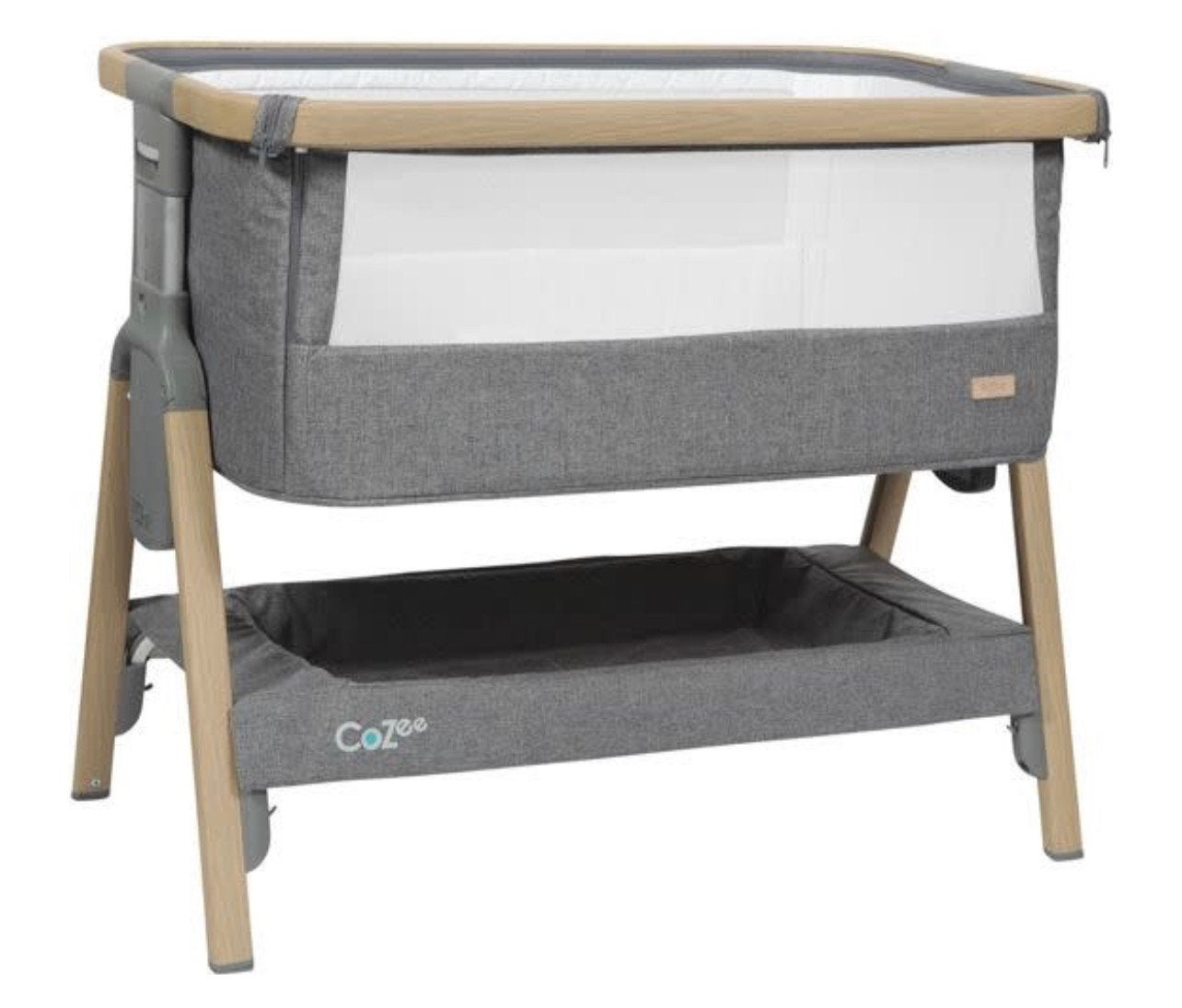 Berceau de chevet Topmark Cozee, chêne/anthracite, Enlèvement, Neuf