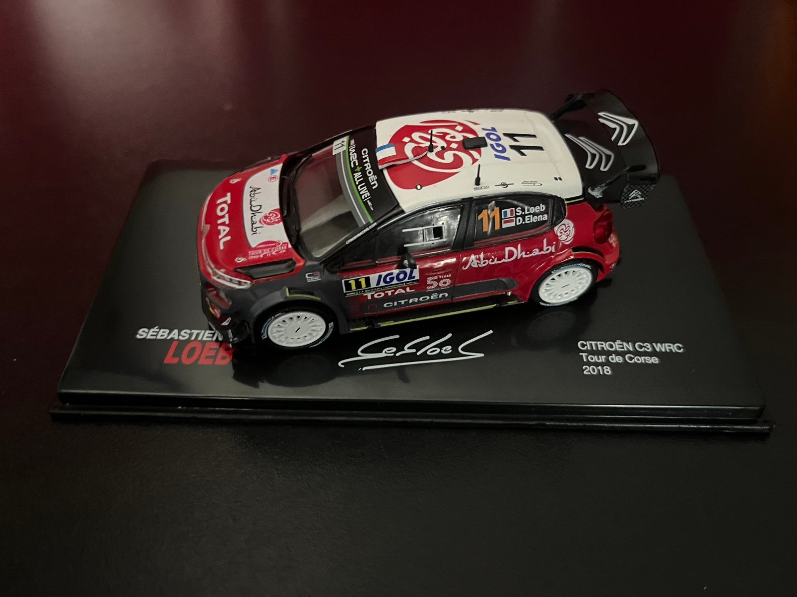 Citroën c3 wrc - tour de Corse 2018, Enlèvement ou Envoi, Comme neuf