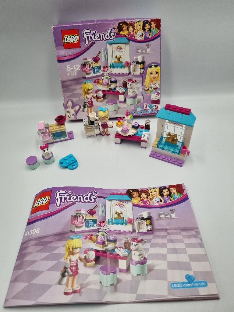 Lego Friends 41308 Stephanie's Friendship Cakes, Ophalen, Zo goed als nieuw, Complete set, Lego