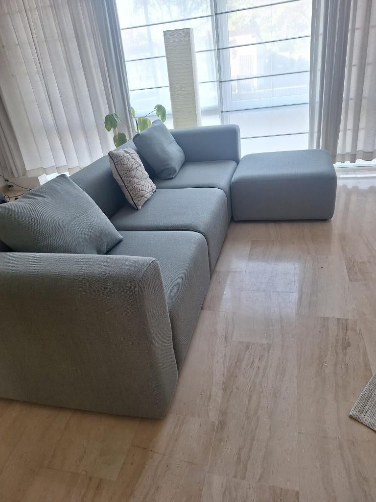 Zetel en poef HAY - nieuwstaat, Ophalen, 250 tot 300 cm, Driepersoons, Zo goed als nieuw