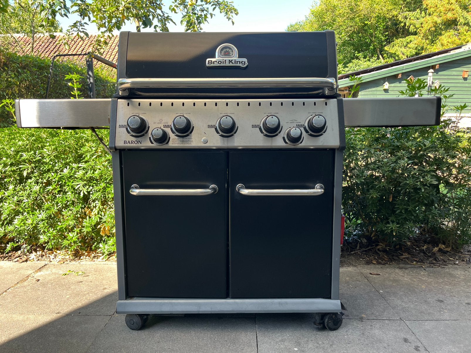 Barbecue gas - Broil King Baron, Tuin en Terras, Ophalen, Gebruikt, Gas, Vrijstaand