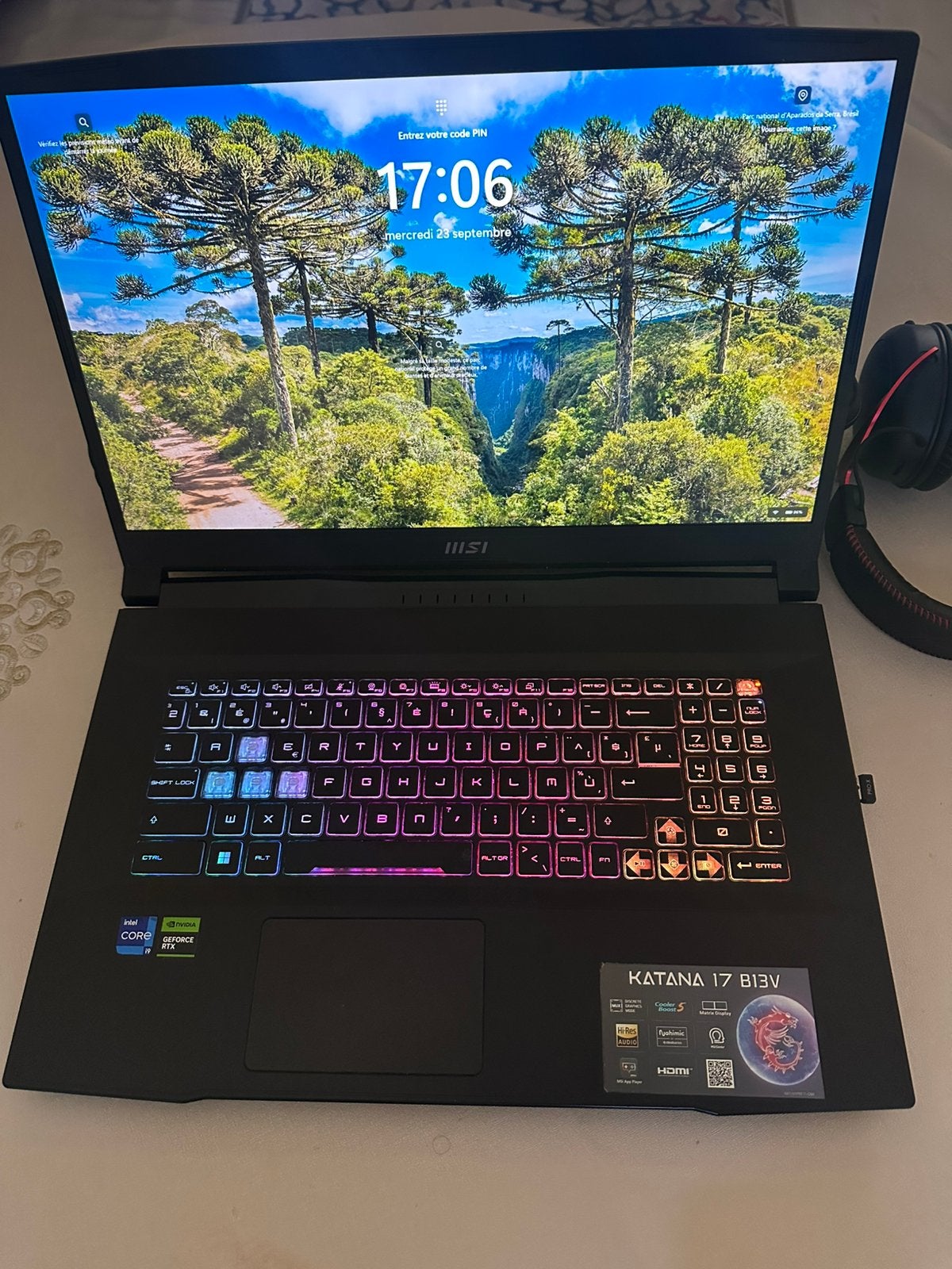 Pc Gamer RTX 4070, Avec carte vidéo, Comme neuf, 4 Ghz ou plus, SSD