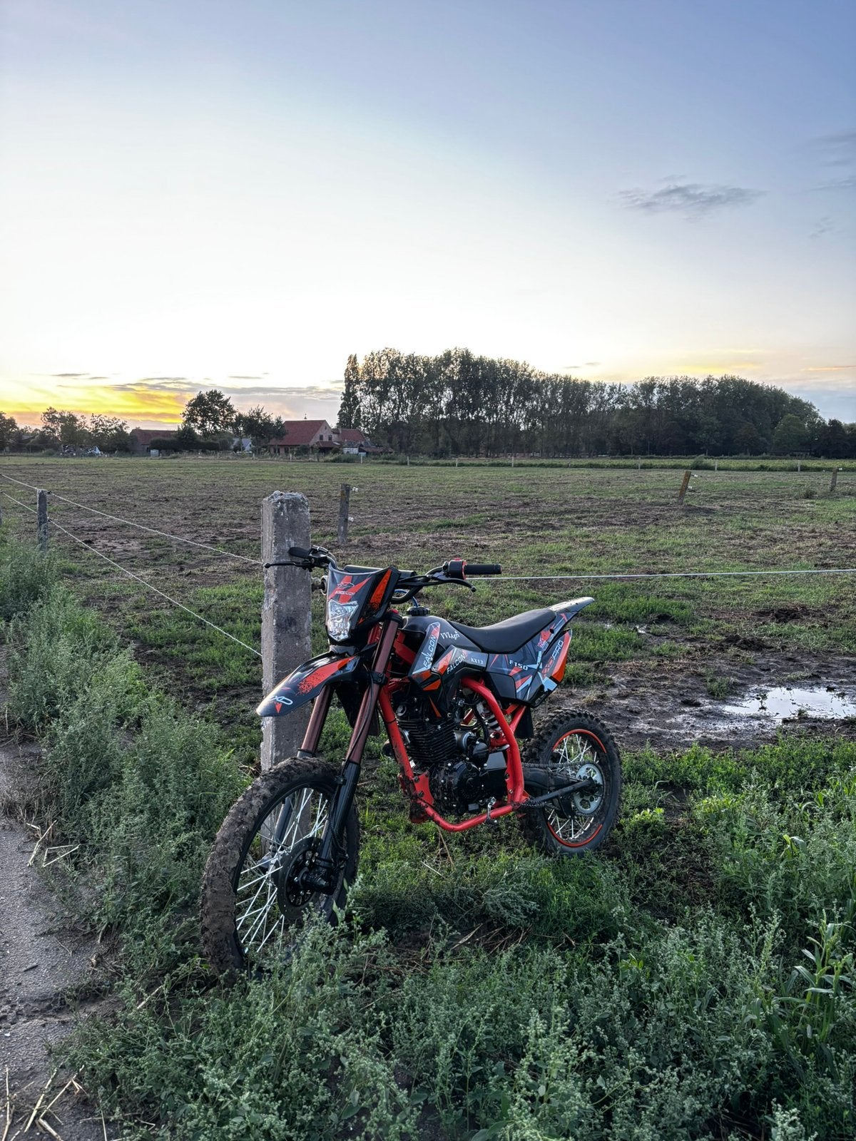 Crossmotor 150cc, Ophalen, Zo goed als nieuw