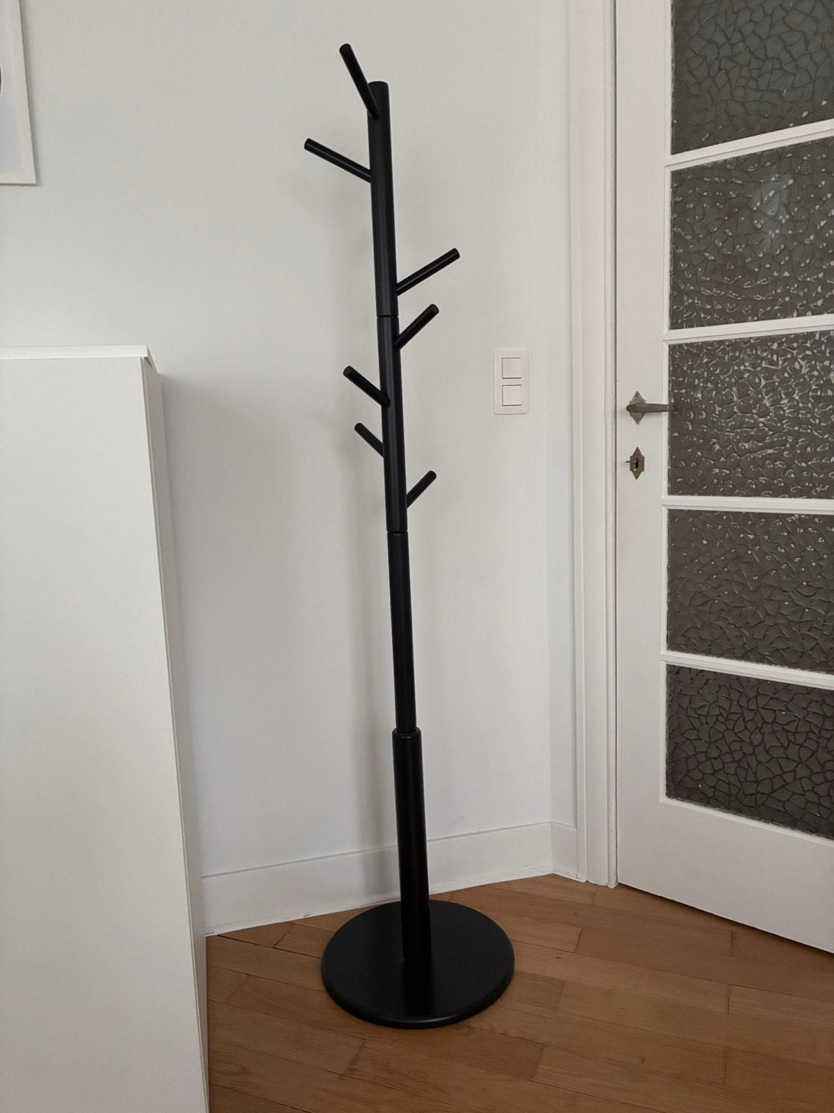 JYSK CIRKELHUSE porte-manteau noir, Enlèvement, Comme neuf