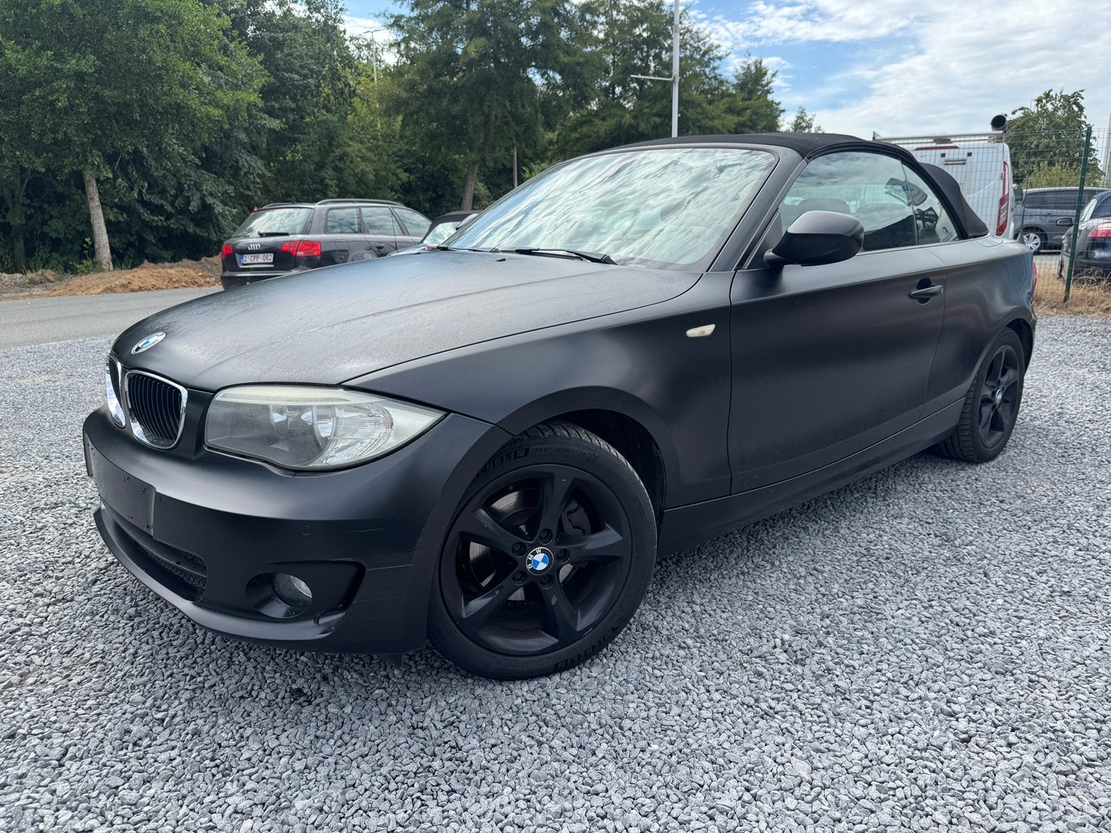 BMW 1-serie Cabriolet-dealer Export 05/12 130.000 km, Zwart, 4 cilinders, Cabriolet, Zwart