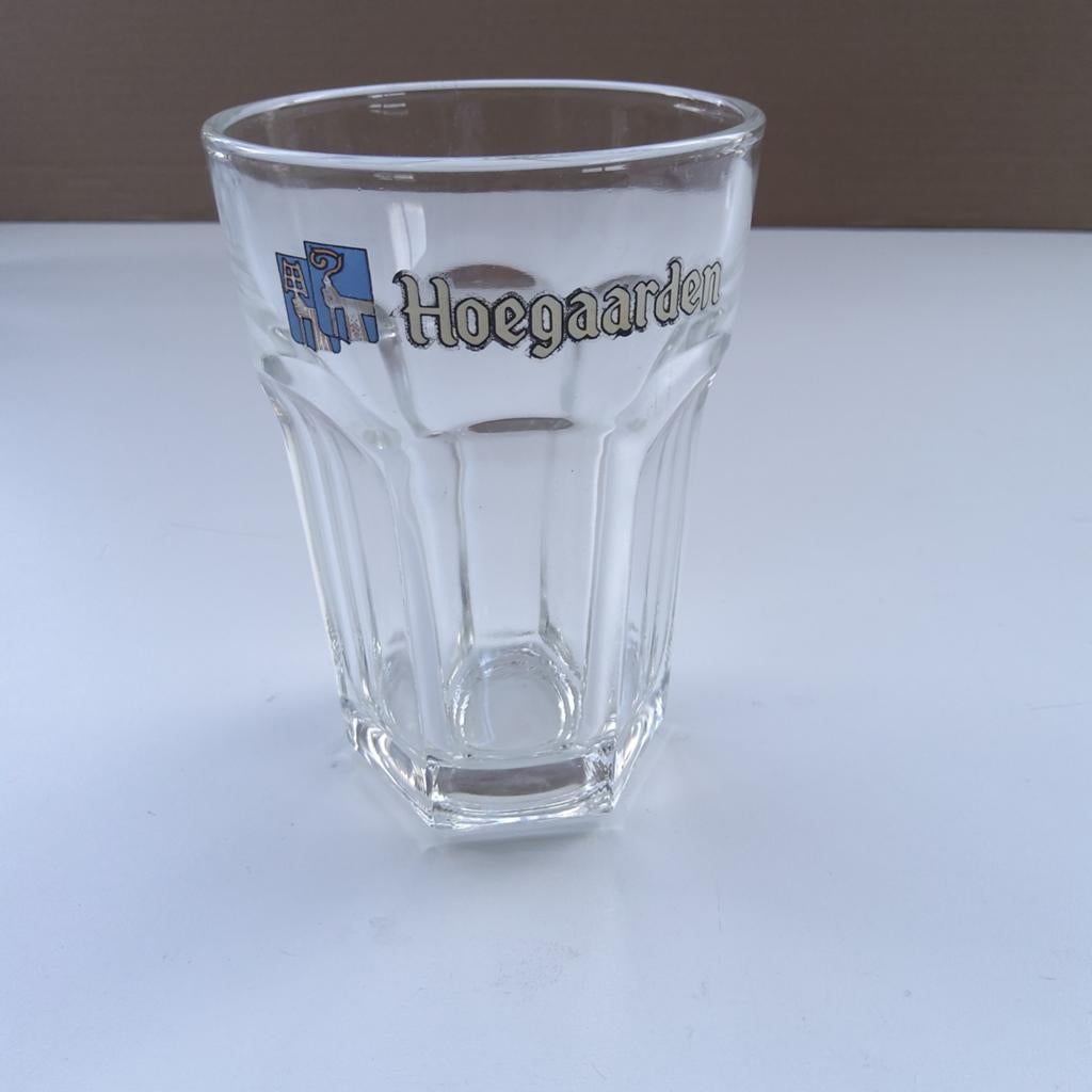 "Hoegaarden":  5 originele vintage bierglazen, Verzamelen, Ophalen of Verzenden