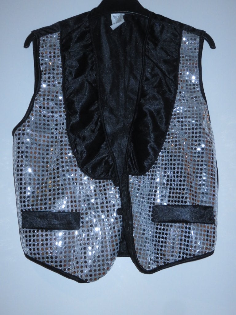 Carnaval jasje - heren - mt 48-50  - Funny Fashion - glitter, Maat 48/50 (M), Ophalen of Verzenden, Zo goed als nieuw, Kleding