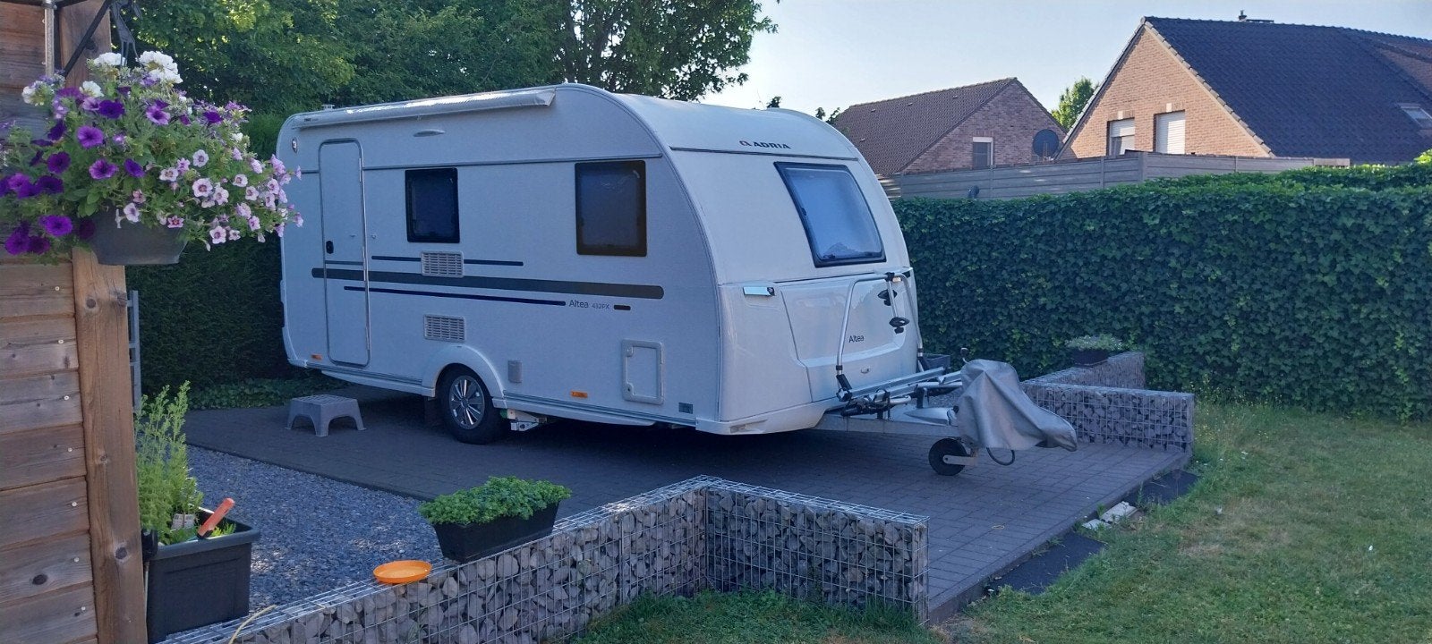 ADRIA ALTEA 432 PX, Caravans en Kamperen, Caravans, Frans bed, Treinzit, Particulier, Adria