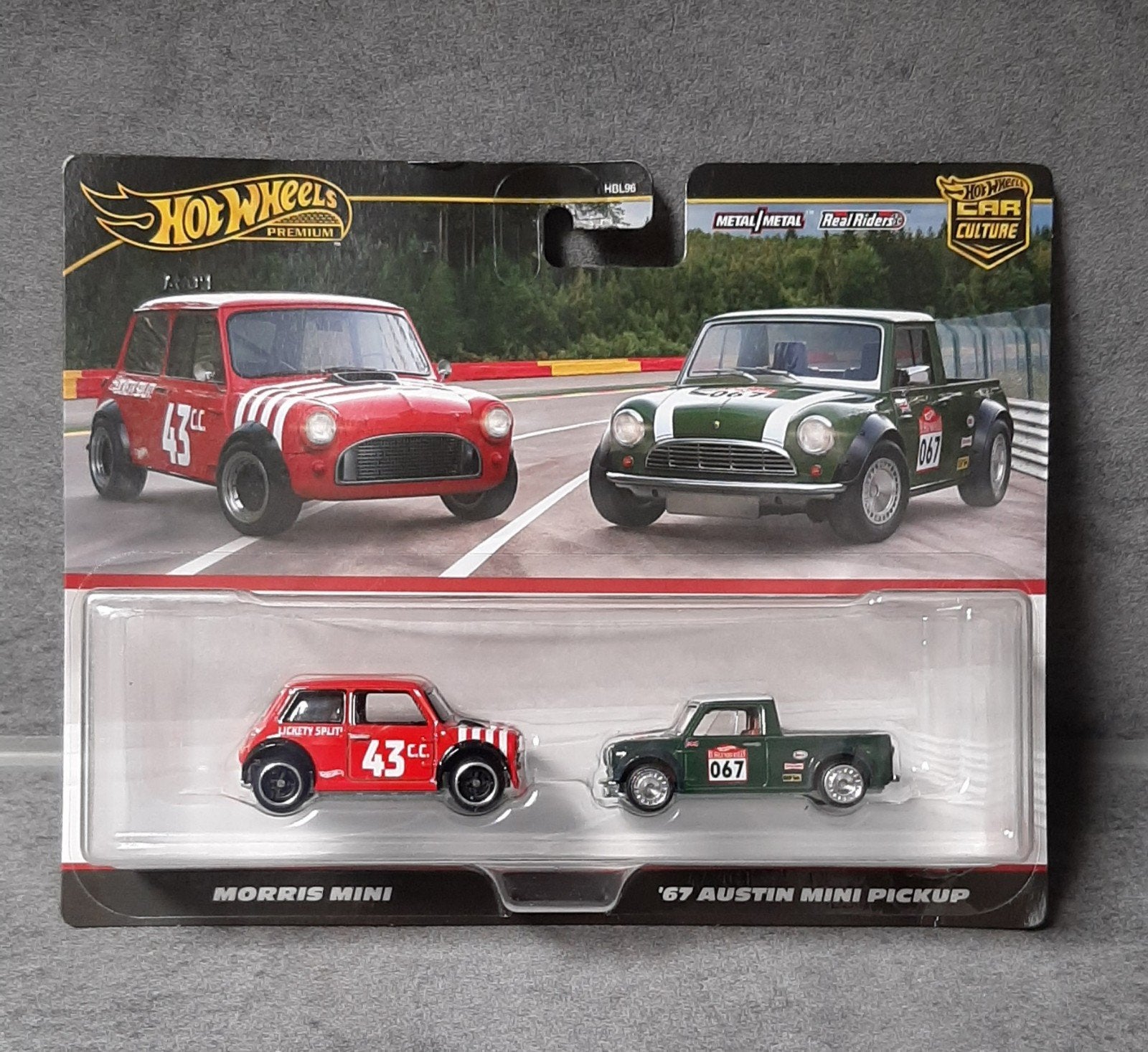 Hotwheels Premium/Morris Mini & '67 Austin Mini Pickup/nieuw, Ophalen of Verzenden, Nieuw, Auto