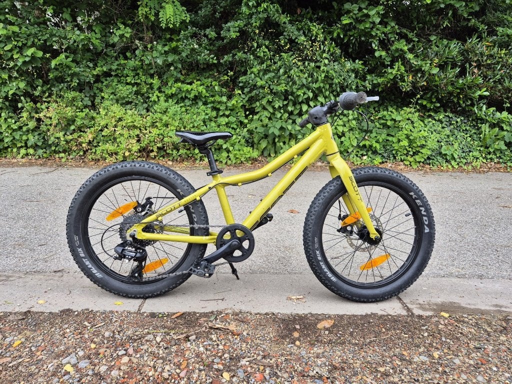 Kinderfiets te koop, Fietsen en Brommers, Ophalen, 20 inch of meer, Gebruikt, Schijfrem