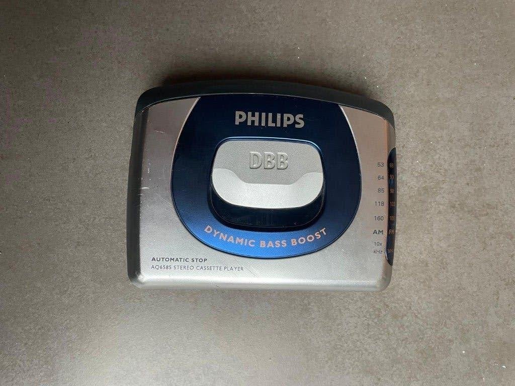 Philips AQ6585 Stereo cassette player - walkman, Audio, Tv en Foto, Ophalen, Walkman