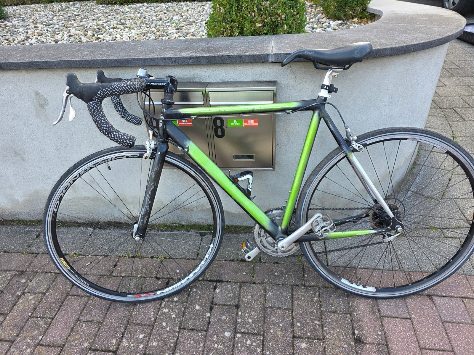koersfiets fondriest, Enlèvement