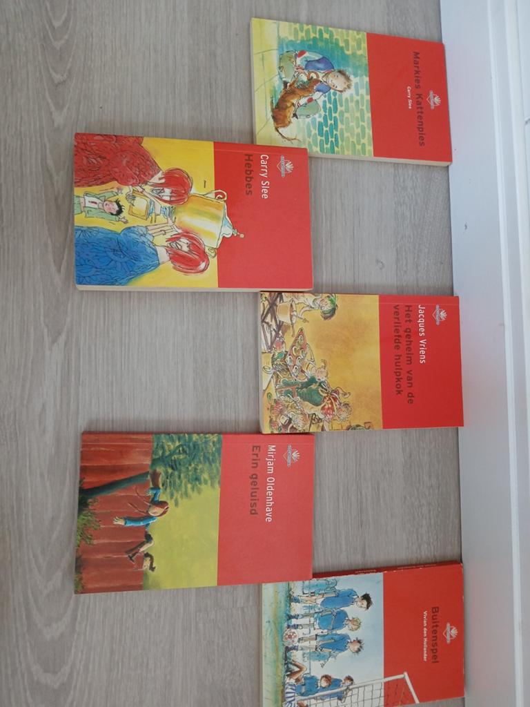 5 boeken, Boeken, Ophalen