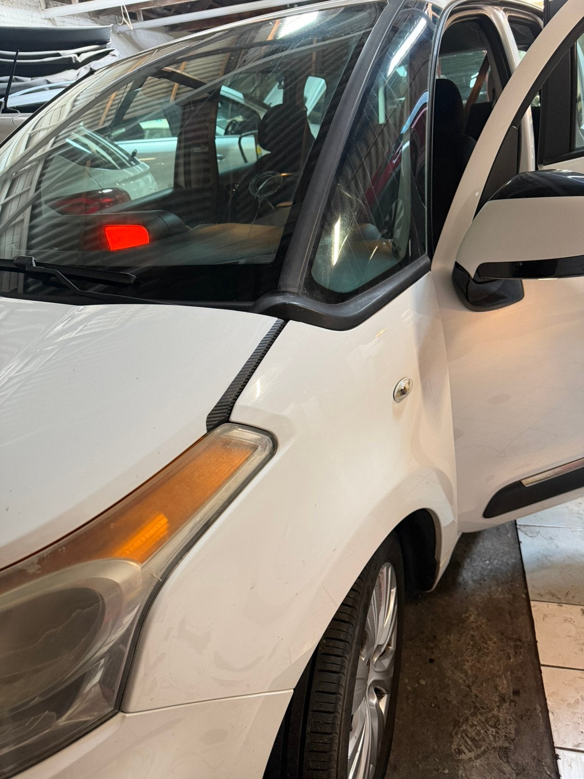 Citroën c3 picasso 2009 1.6hdi, Auto's, Voorwielaandrijving, Euro 5, Zwart, Wit