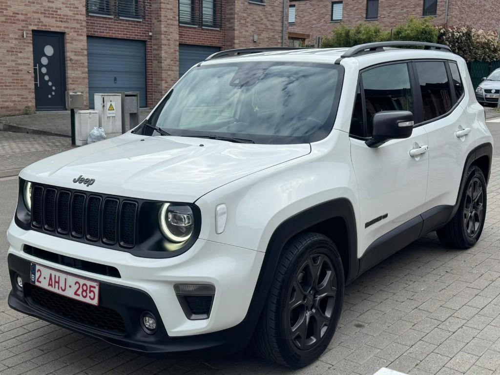 JEEP RENEGADE 1.0i 120ch 2021 166.000km, Voorwielaandrijving, Stof, Lichtsensor, Wit