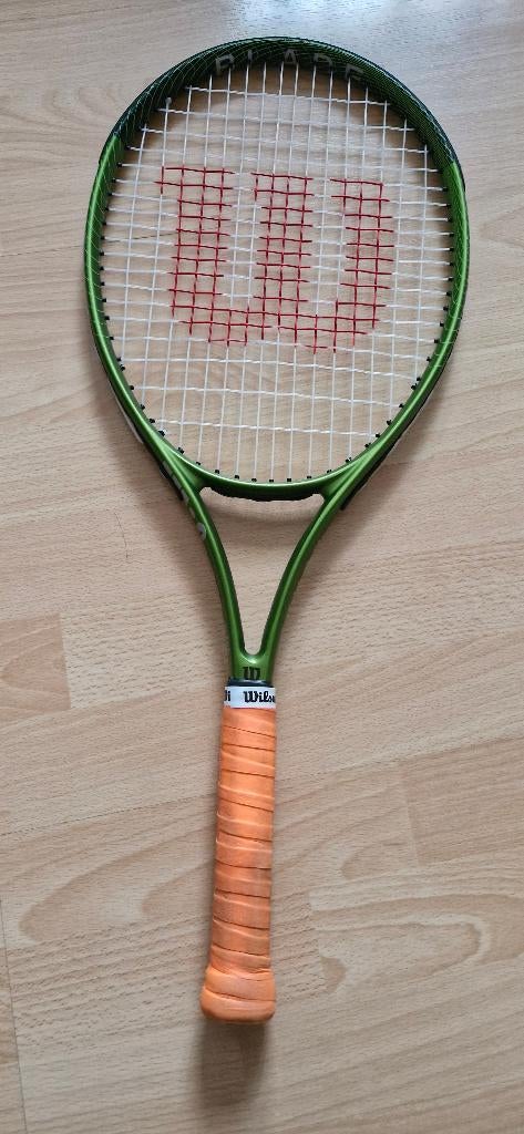 Wilson blade feel comp junior 26 voor 10euro, Sport en Fitness, Ophalen, Gebruikt, Racket, L0