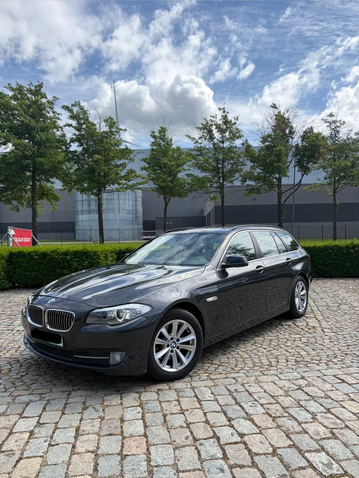 Bmw 520d - Automaat - 180 Pk, Autos, BMW, Entreprise, Achat, Série 5, Airbags, Diesel, Euro 5, Break, 5 portes, Automatique, Argent ou Gris
