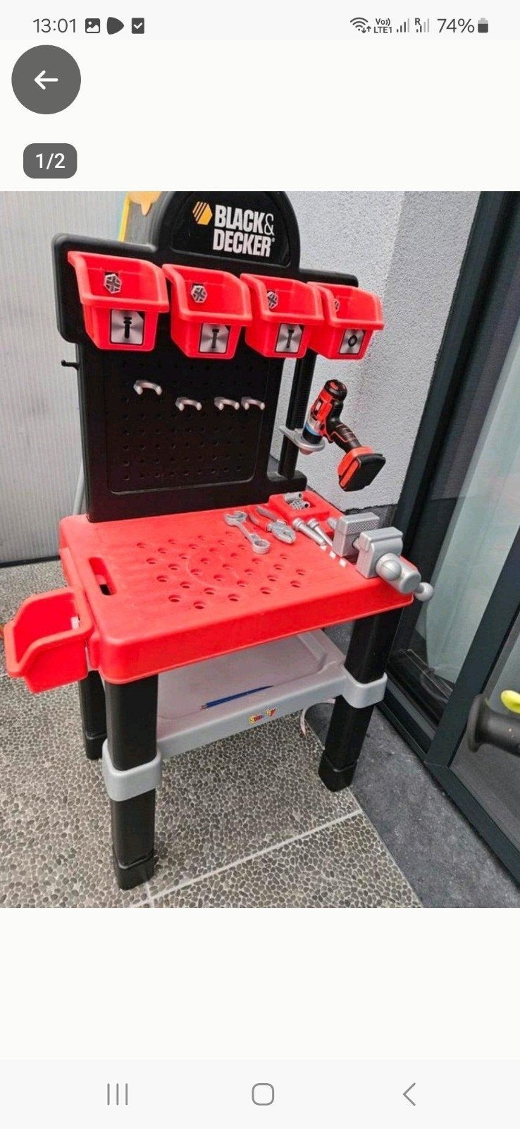 werkbank black en decker, Ophalen, Zo goed als nieuw