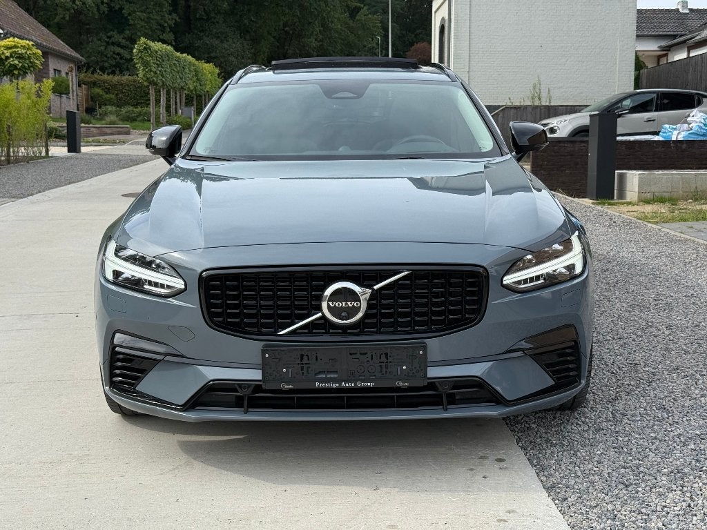 Volvo V90 T6 Recharge AWD *FULL*360*PANO*Headup*, Auto's, Automaat, Dealer onderhouden, V90, 1969 cc